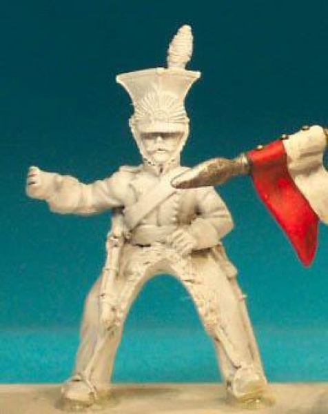 Front Rank Miniatures: FNC93 Line Lancer In Czapska - Trooper, Lance Up (6 figures)