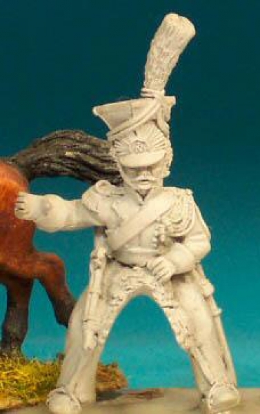 Front Rank Miniatures: FNC95 Line Lancer In Czapska - Elite Company, Lance Up (6 figures)