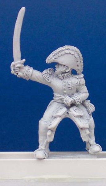 Front Rank Miniatures: FNP11 General - General In Frac Coat With Sabre Raised (6 figures)