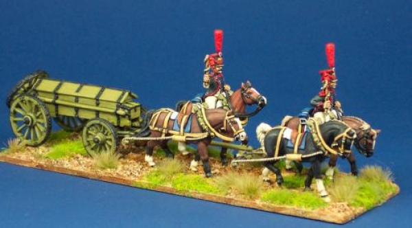 Front Rank Miniatures: FNSET10 French Caisson Set - Guard artillery Caisson set PRE 1809