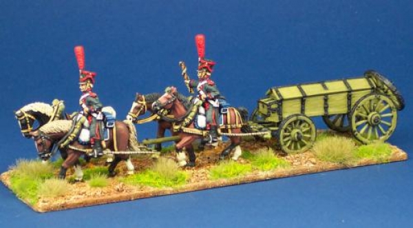 Front Rank Miniatures: FNSET11 French Caisson Set - Guard artillery Caisson set 1809 to 1812