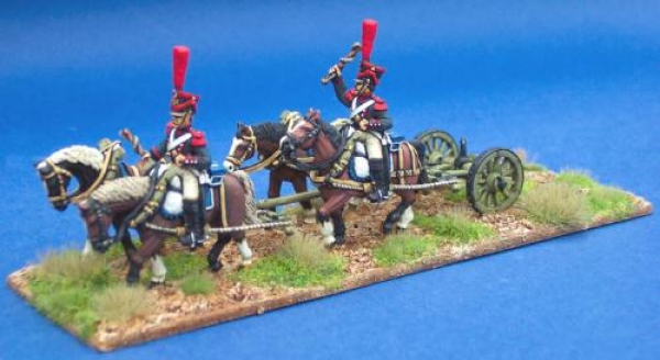 Front Rank Miniatures: FNSET6 French Limber Set - Guard limber set POST 1812