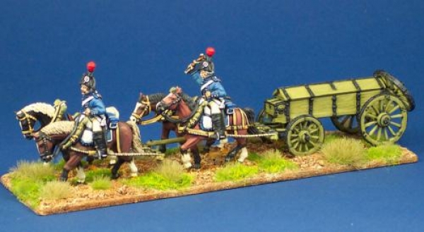 Front Rank Miniatures: FNSET7 French Caisson Set - Line artillery Caisson set PRE 1807