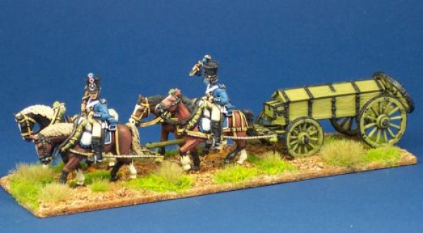 Front Rank Miniatures: FNSET9 French Caisson Set - Line artillery Caisson set POST 1812