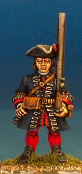 Front Rank Miniatures: FS21 French / Swiss Guard Standing Shouldered Musket (6 figures)