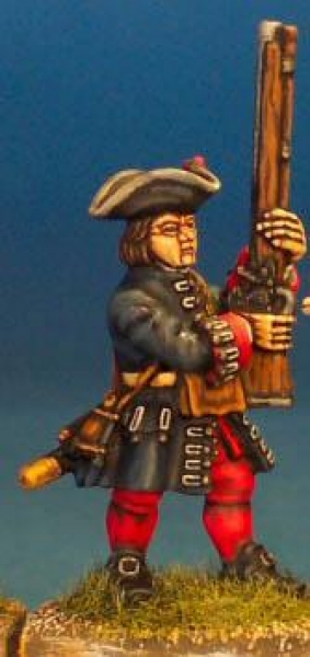 Front Rank Miniatures: FS22 French / Swiss Guard Standing Musket Held To Front (6 figures)