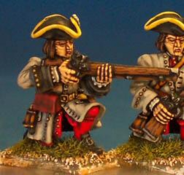 Front Rank Miniatures: FS6 Fusilier - Kneeling Firing (6 figures)