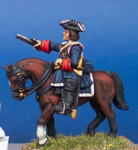 Front Rank Miniatures: FSC10 Cuirassier Du Roi - Trooper Firing Pistol - Pivoting Arm (6 figures)