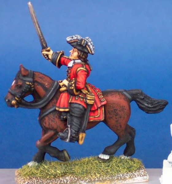 Front Rank Miniatures: FSC15 Maison Du Roi - Guard Gendarmes/Chevaux-Leger - Trooper Attacking With 