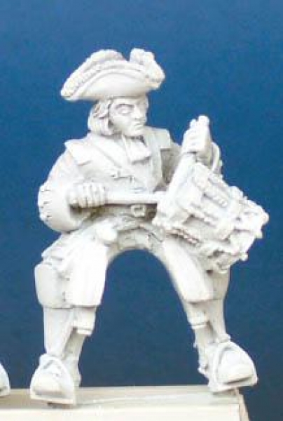 Front Rank Miniatures: FSC22 Musketeer Of The Guard - Drummer (6 figures)