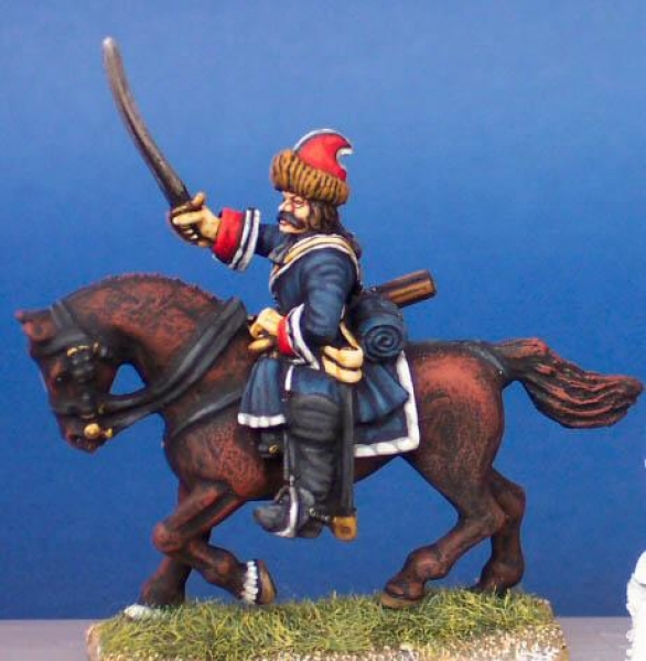 Front Rank Miniatures: FSC23 Horse Grenadier - Trooper Attacking With Sabre - Pivoting Arm (6 figure