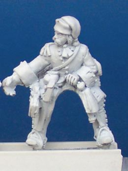 Front Rank Miniatures: FSC33 French Dragoon - In Cloth Caps - Horse Holder (6 figures)