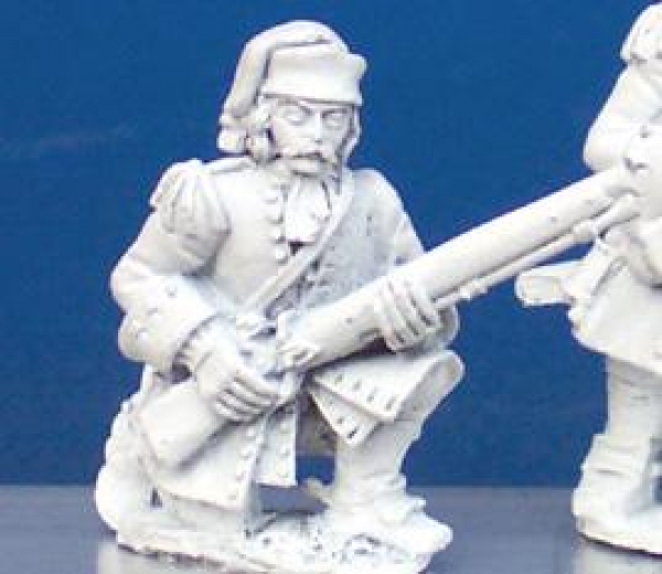 Front Rank Miniatures: FSC36 Dismounted Dragoon - Trooper Kneeling At Ready (6 figures)