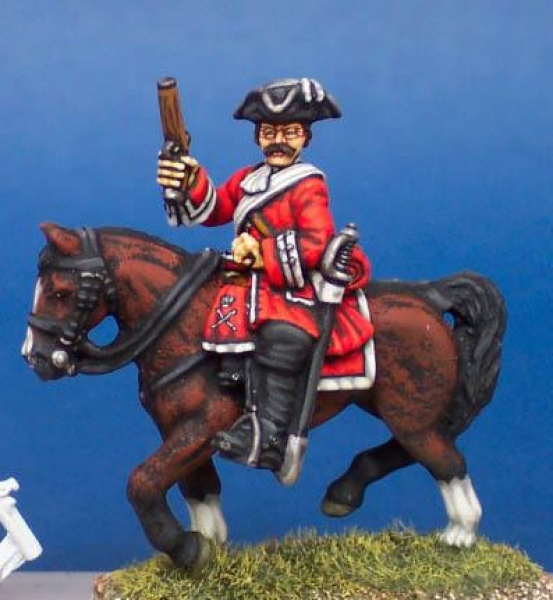 Front Rank Miniatures: FSC4 Trooper Holding Pistol - Pivoting Arm (6 figures)