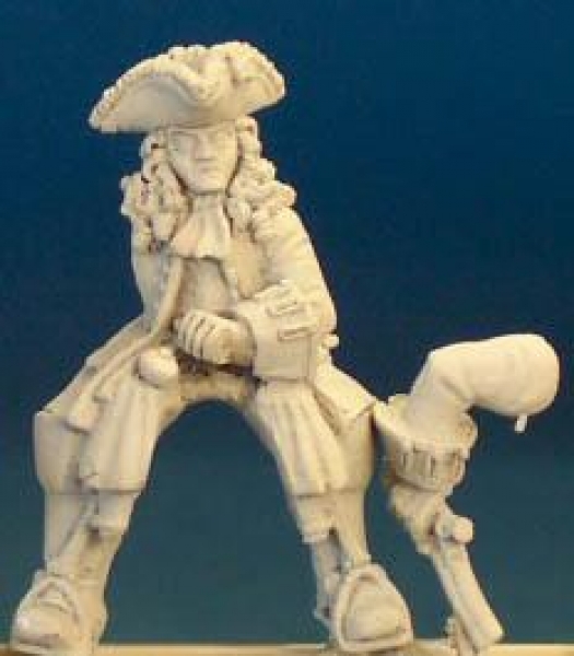 Front Rank Miniatures: FSC6 Officer With Pistol - Pivoting Arm (6 figures)
