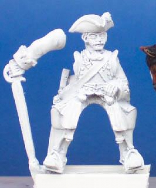 Front Rank Miniatures: FSC9 Cuirassier Du Roi - Trooper Attacking With Sword - Pivoting Arm (6 figur