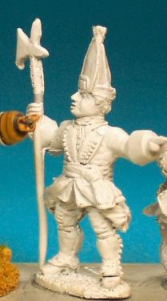 Front Rank Miniatures: GA21 Grenadier Sergeant. Standing With Halberd (6 figures)