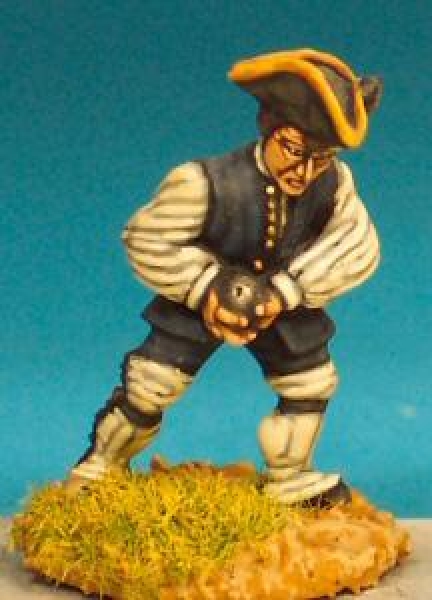 Front Rank Miniatures: GAA3 Matross Carrying Ball (6 figures)