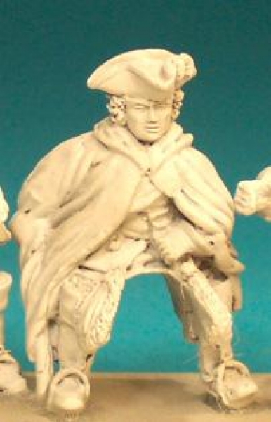 Front Rank Miniatures: GAC2 Dragoon Officer (6 figures)