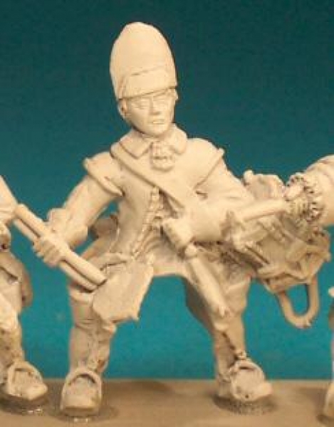 Front Rank Miniatures: GAC4 Dragoon Drummer (6 figures)