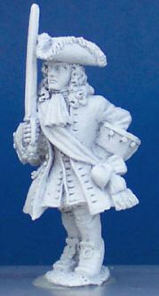 Front Rank Miniatures: HS10 Senior Officer Advancing With Sword (6 figures)