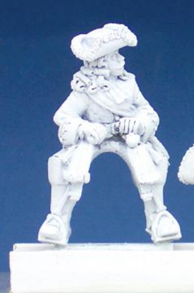 Front Rank Miniatures: HS12 Senior Officer/General Mounted - (6 figures)
