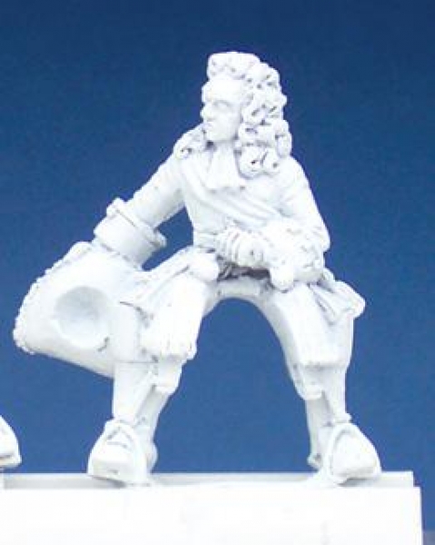 Front Rank Miniatures: HS13 Senior Officer/General, Hat In Hand, Mounted - (6 figures)