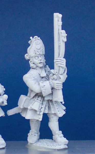 Front Rank Miniatures: HS4 Grenadier - Standing Musket Held To Front (6 figures)