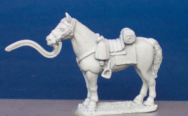 Front Rank Miniatures: HV11A Saddled Horse Standing - (Hand Held) (6 horses)