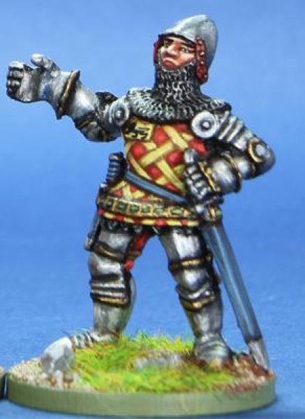Front Rank Miniatures: HW105 Standard Bearer - Jupon And Bascinet (6 figures)