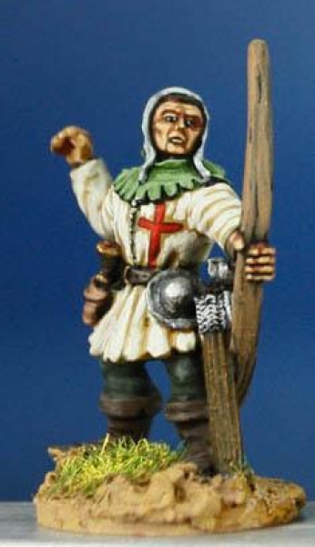 Front Rank Miniatures: HW13 Archer Loosing - Tunic & Arming Cap (6 figures)