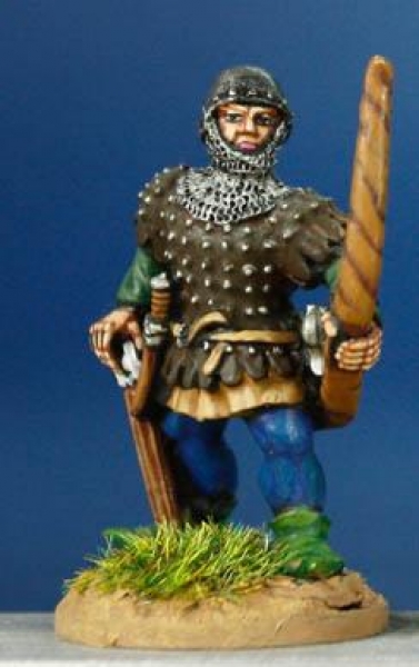 Front Rank Miniatures: HW16 Archer Loading - Coat Of Plates & Globular Bascinet (6 figures)
