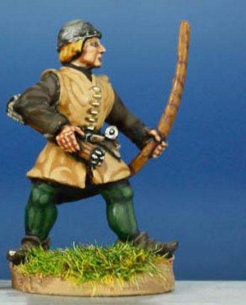 Front Rank Miniatures: HW21 Archer Loading - Tunic & Skull Cap (6 figures)