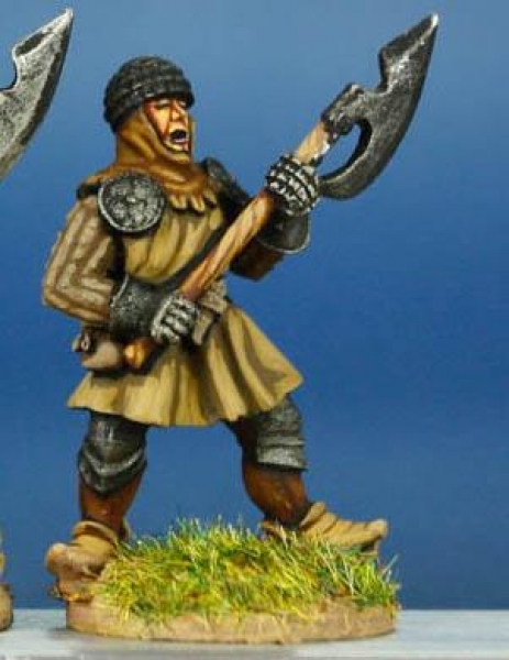 Front Rank Miniatures: HW57 Infantryman With Bardiche - Livery Tunic & Helmet Of Plates (6 figures)