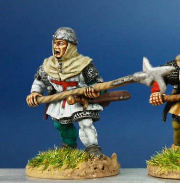 Front Rank Miniatures: HW64 Infantryman With Bill - Livery Tunic & Skull Cap (6 figures)
