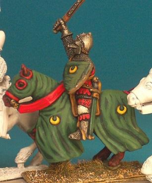 Front Rank Miniatures: HWC17 Raised Hand Weapon - Coat Of Plates, Bascinet With Klapvisor Holding Ax