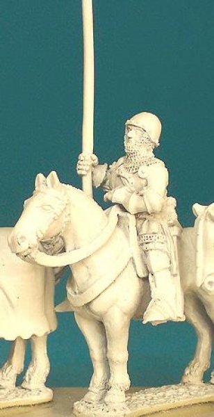 Front Rank Miniatures: HWC26 Lance At Rest - Cyclas Surcoat And Globular Bascinet (6 figures)