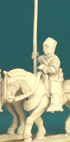 Front Rank Miniatures: HWC27 Lance At Rest - Short Surcoat And Helm (6 figures)