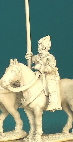 Front Rank Miniatures: HWC28 Lance At Rest - Short Surcoat And Ornate Bascinet (6 figures)