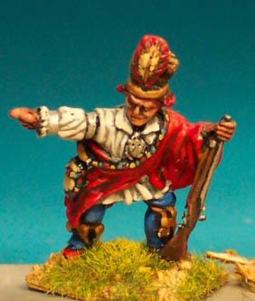 Front Rank Miniatures: INDP1 Indian Personality Joseph Brant (Foot) (6 figures)