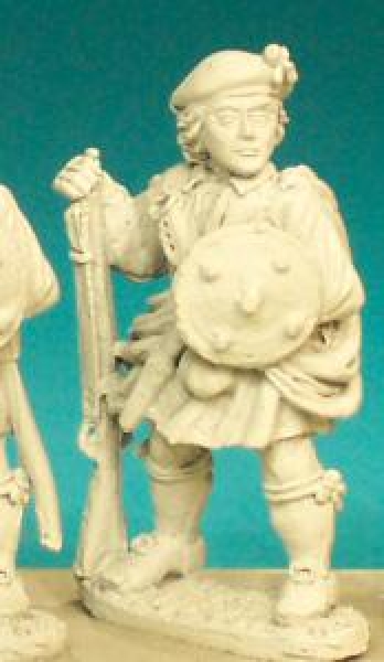 Front Rank Miniatures: JA3 At Ease With Musket, In Shirt And Plaid (6 figures)