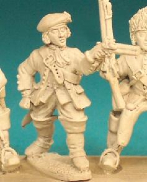 Front Rank Miniatures: JAC2 Trooper. Lowland Horse. Dismounted (6 figures)