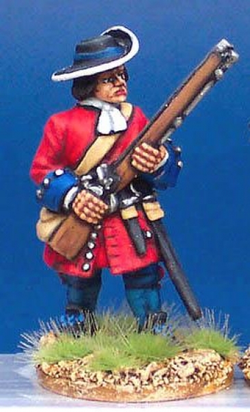 Front Rank Miniatures: LS5 Flintlock Musketeer - Standing At Ready (6 figures)