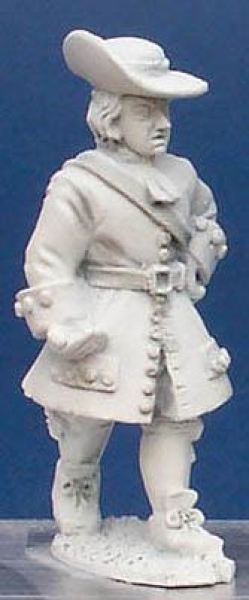 Front Rank Miniatures: LS66 Unarmoured Pikeman Without Waist Sash - Marching, Long Stride (6 figures