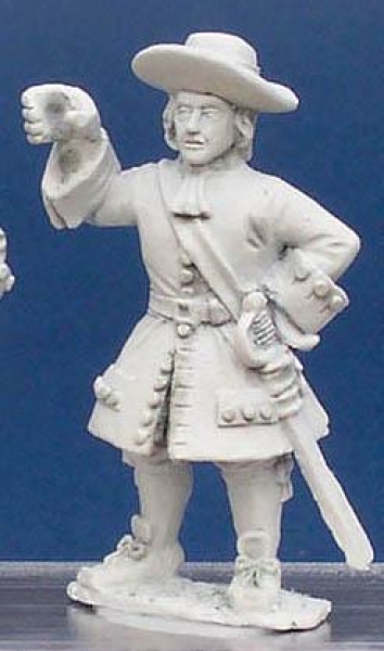 Front Rank Miniatures: LS68 Unarmoured Pikeman Without Waist Sash - Standing (6 figures)