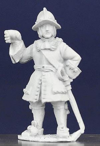 Front Rank Miniatures: LS76 Armoured Pikeman Without Waist Sash - Standing, Wearing Helmet (6 figure