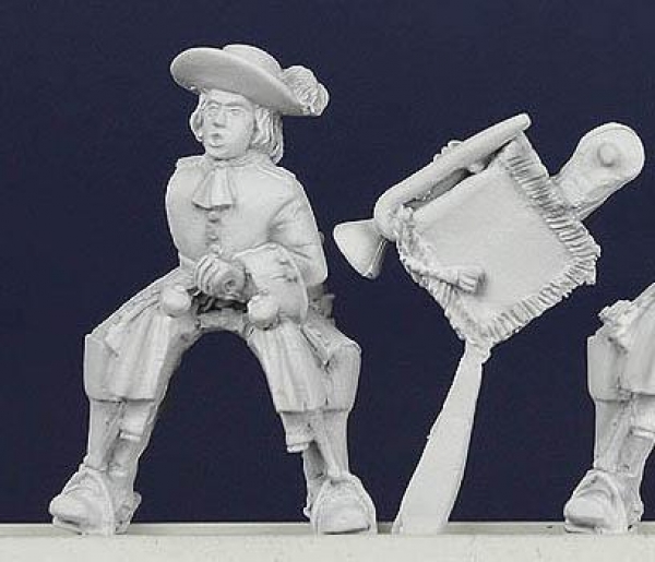 Front Rank Miniatures: LSC21 Musician - Trumpeter, Plain Coat, Playing (6 figures)