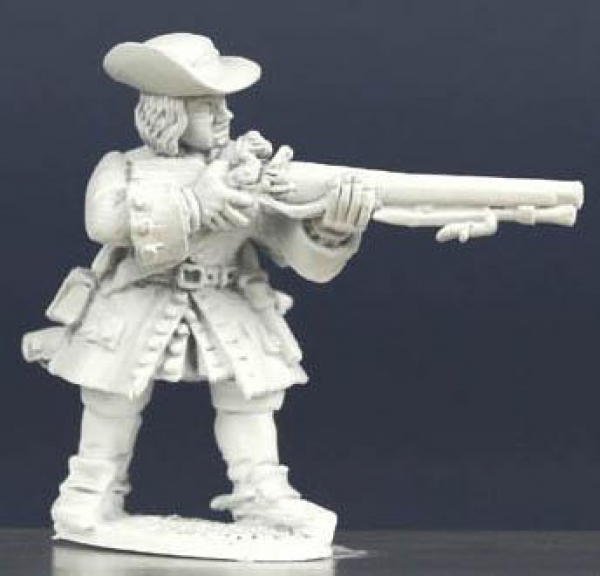 Front Rank Miniatures: LSC28 Dismounted Dragoon - Trooper Standing Firing (6 figures)