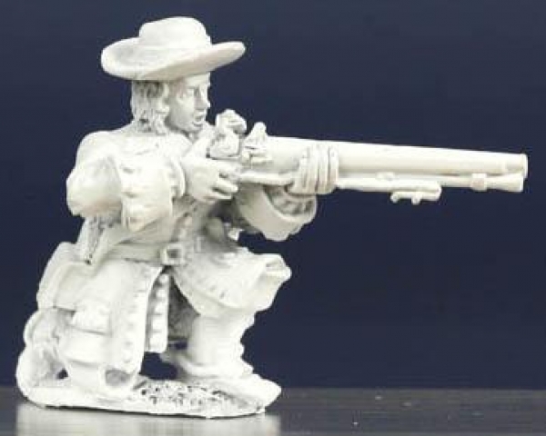 Front Rank Miniatures: LSC29 Dismounted Dragoon - Trooper Kneeling Firing (6 figures)