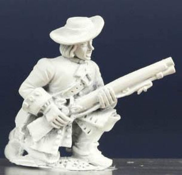 Front Rank Miniatures: LSC32 Dismounted Dragoon - Trooper Kneeling At Ready (6 figures)